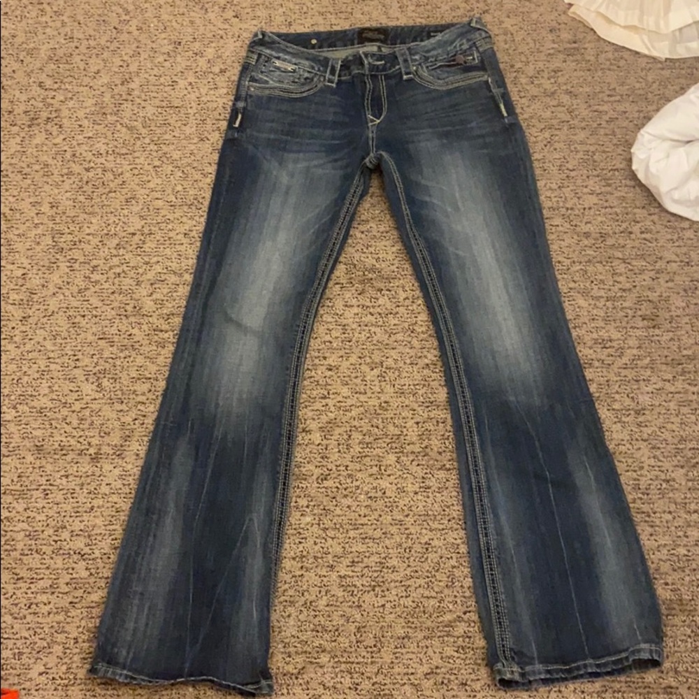 Express bootcut jeans size 8r